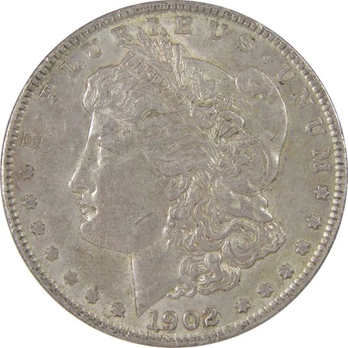 1902 Morgan Dollar XF EF Extremely Fine Silver $1 Coin SKU:I18742