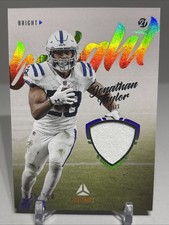 2021 Panini Luminance - Bright Beginnings Relics Jonathan Taylor #BB-JT (MEM)