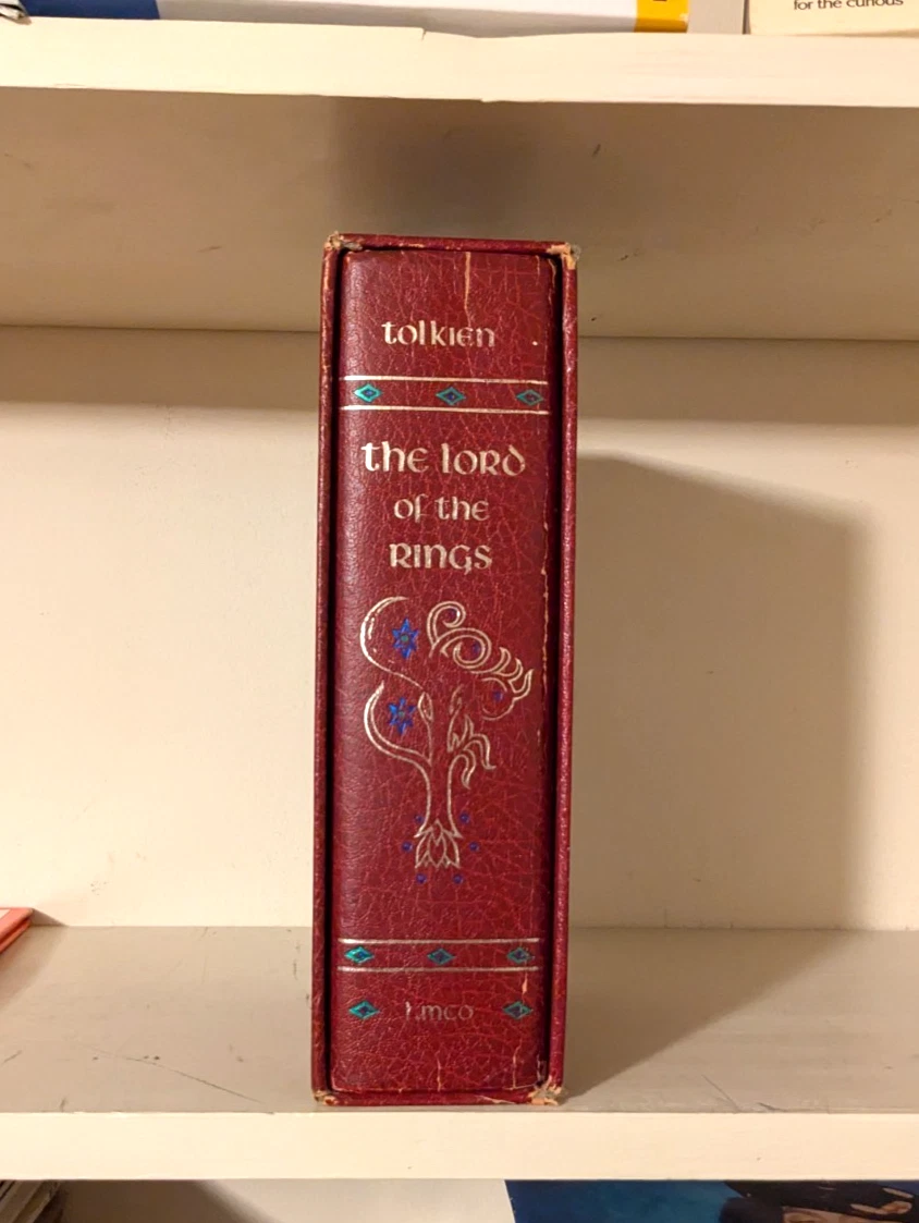 J.R.R. Tolkien The Lord of the Rings & Fiction Books with Vintage