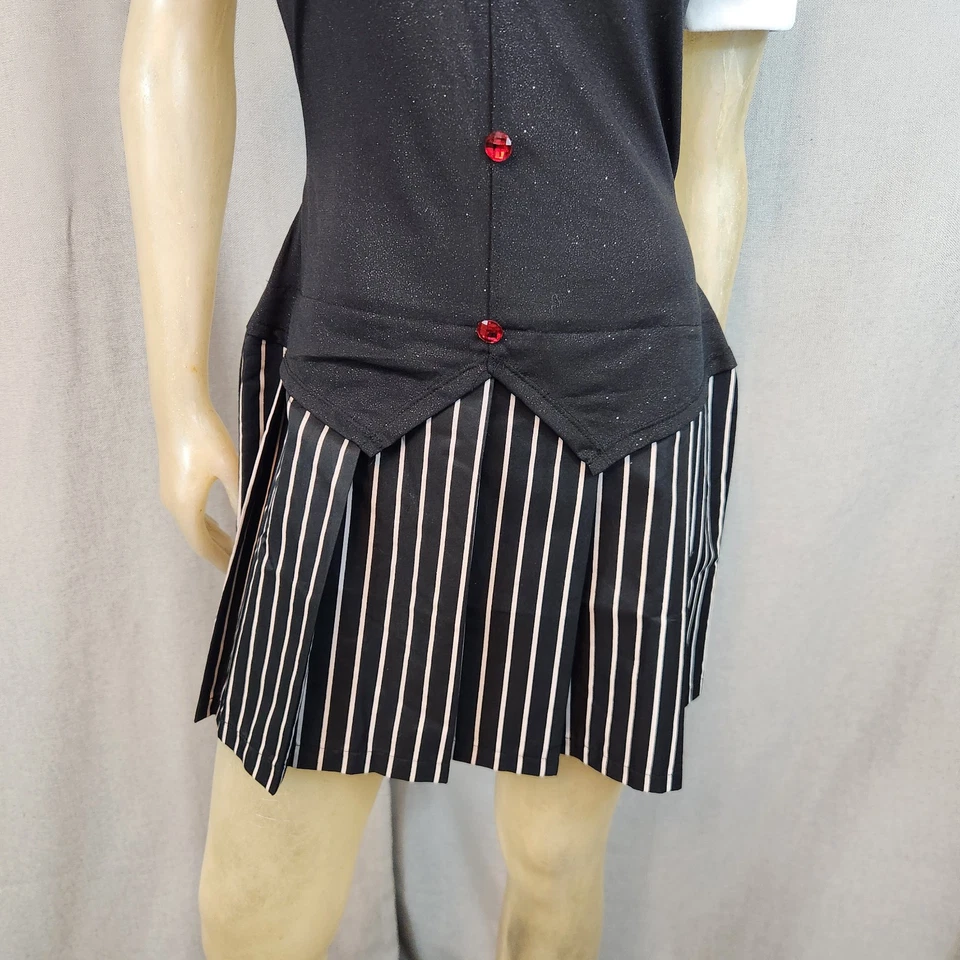 Dressed To Kill Gangster Capone Dress Adult MEDIUM 6 - 8 USED Cosplay Costume - Image 3 of 4