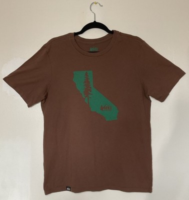 REI Co-op Shirt On My Mind Organic Recycled Tee Hiking California Size M