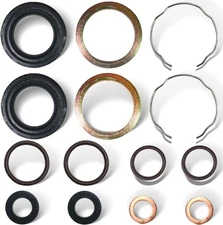 41mm Fork Seal Kit Compatible for Harley 1984-2017 FLHR Road King Electra Glide