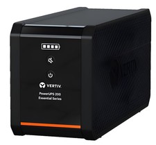 Vertiv Liebert PowerUPS 200 Essential, PSA6E-600LVT, Line 600VA/360W, Black