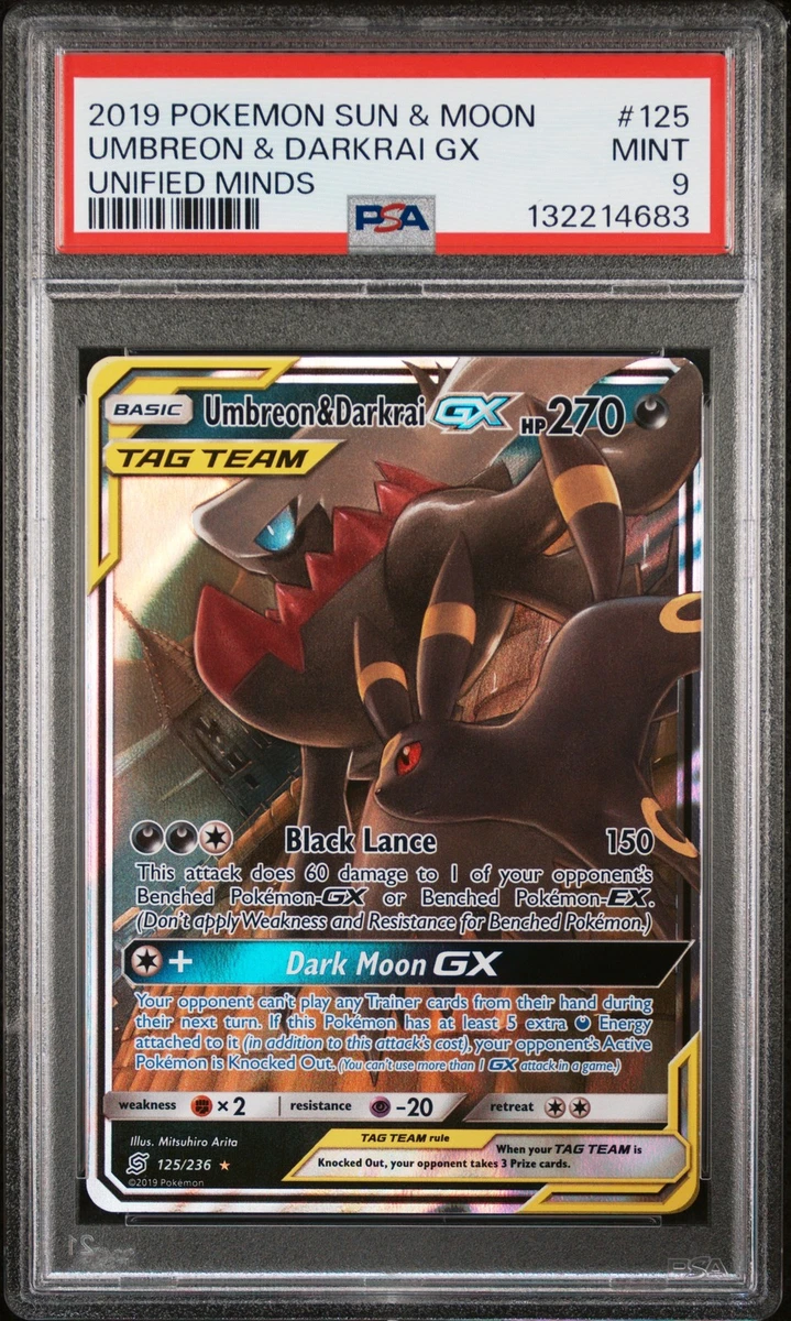 Umbreon & Darkrai GX Pokémon TCG Cards for sale | eBay
