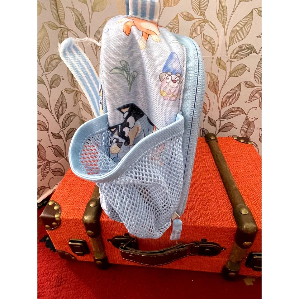 Mackenzie Bluey Bingo Cold Pack Lunch Bag Box Pottery Barn Kids Small Defect - Image 3 of 4