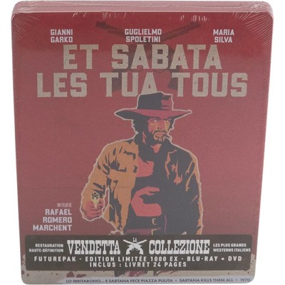 And Sabata Killed Them All Blu-Ray + DVD Steelbook Futurepak 1000 Ex Zone Libre