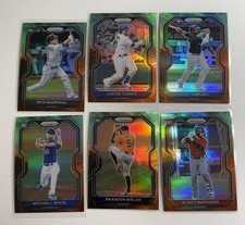 2021 Panini Prizm COSMIC HAZE REFRACTOR Lot Of 6
