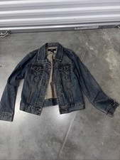 Gap Denim Trucker Jacket Men Medium Wash USA Made Vintage 90's Button