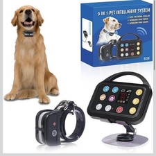 Plkm Wireless Dog Fence, the ultimate 3-in-1 pet training system