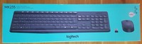 Tastatur Maus Set Logitech MK235 Wireless (Usb EmpfäNger) Grey Us-Layout Qwerty