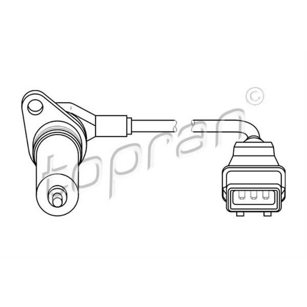 Topran Impulsgeber Kurbelwelle FüR VW Caddy II Kasten Passat Variant Audi A4-image