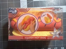 Toymendous Sunny Days Squish Hot Dog Hotdog- New / Sealed In Box / Ships Fast