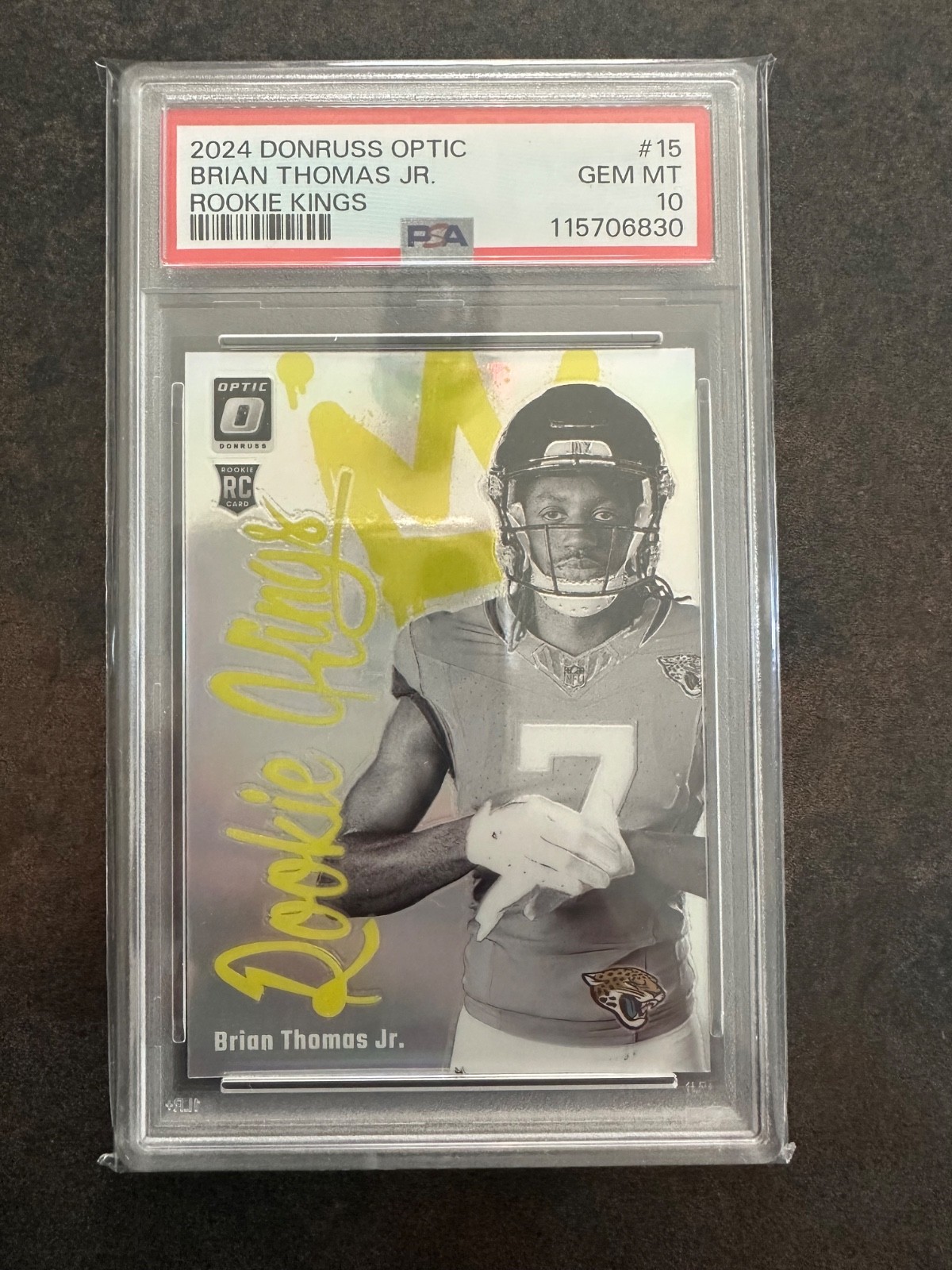 Brian Thomas Panini Donruss Optic Rookie Kings #15 Base