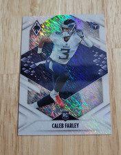 2021 Phoenix CALEB FARLEY White Shimmer Prizm #151 Rookie Card RC Titans SSP. rookie card picture