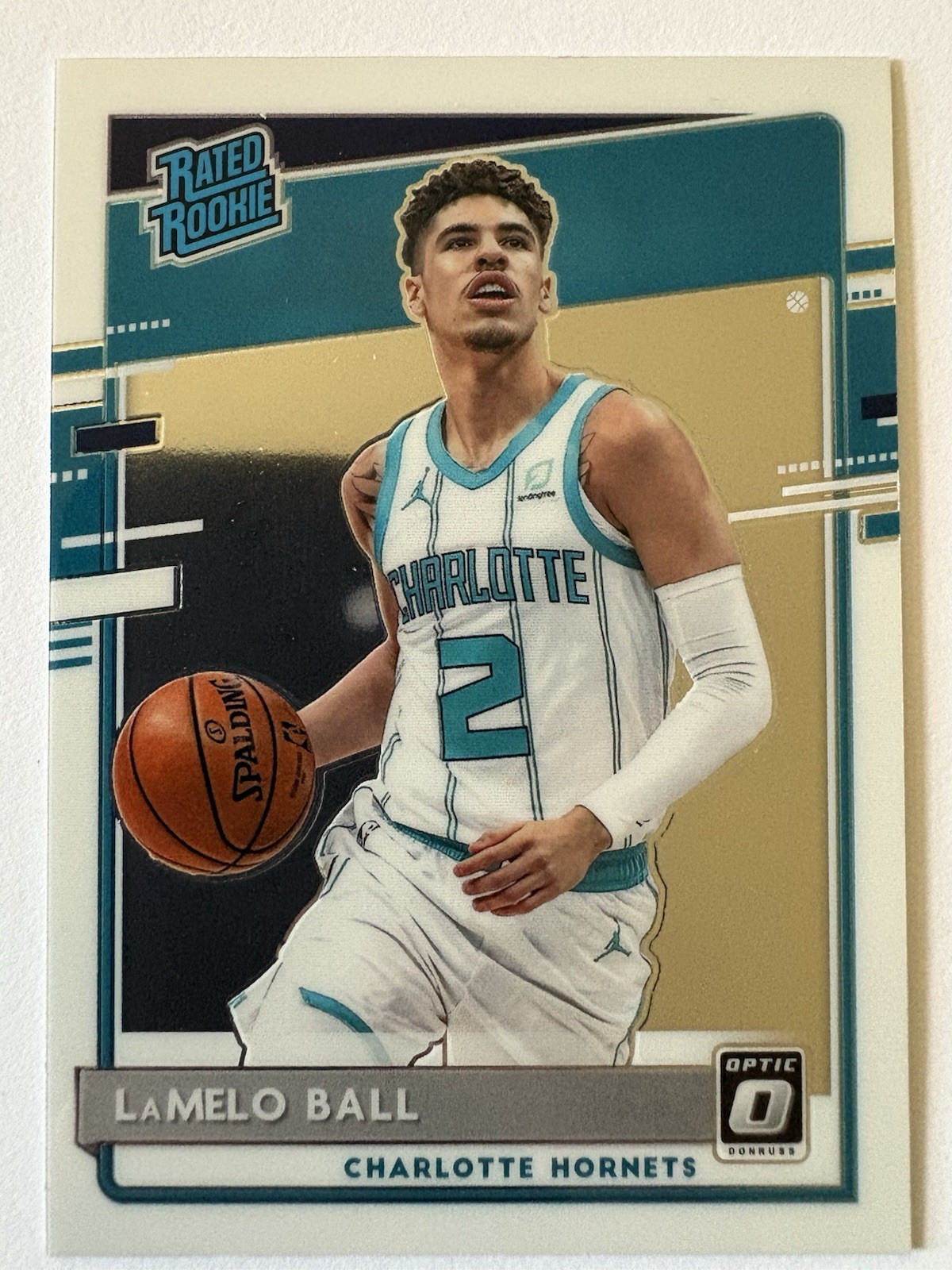 2020-21 Panini Donruss Optic - Rated Rookie LaMelo Ball #153 (RC)