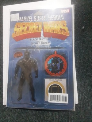 Black Panther #1 2023 Secret Wars variant NM bagged unread with backing