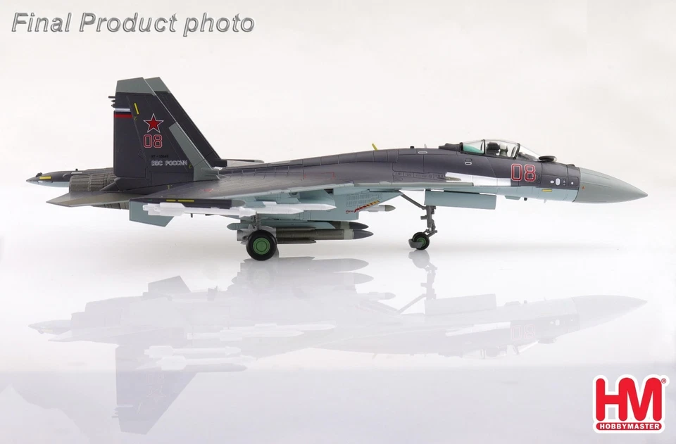 Hobby Master 1/72 Sukhoi Su-35S Flanker-E Red 08/RF-93648 Russian AF 2014 HA5712 - Image 4 of 4