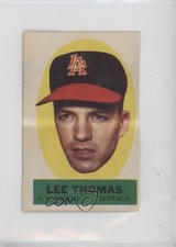 1963 Topps Peel-Offs Lee Thomas (Peeling Directions) 2g2