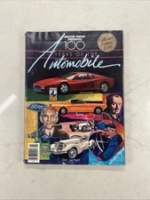 MOTOR TREND BOOK, "100 YEARS OF THE AUTOMOBILE", COLLECTOR'S EDITION, 1985