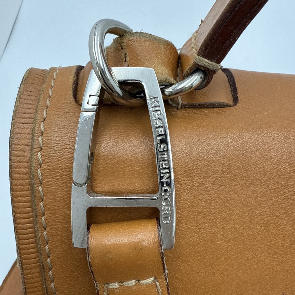 Barry Kieselstein-Cord Leather Large Trophy Alligator Top Handle
