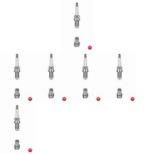 6 x Zündkerze NGK für DAIHATSU, FIAT, LANCIA, LOTUS ALBEA (178_