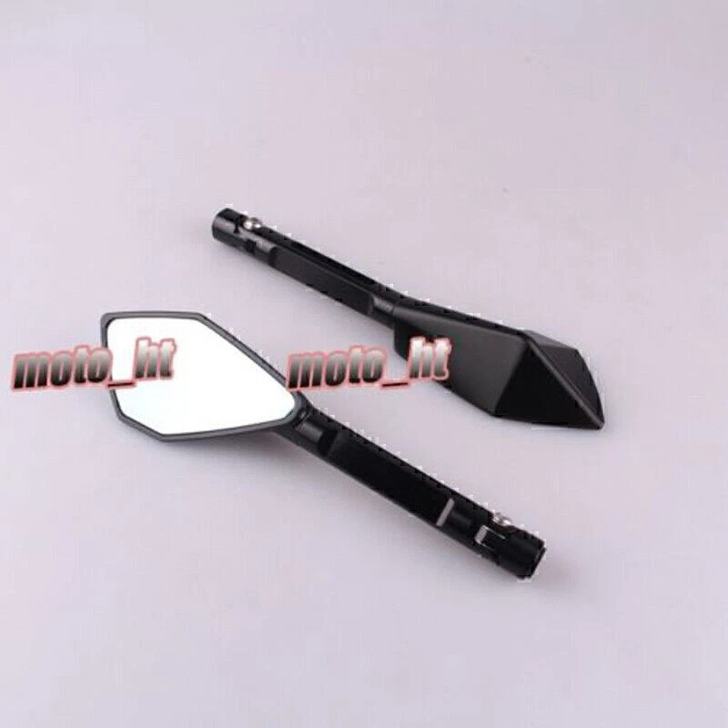 Manillar retrovisores laterales negros para motocicleta Yamaha YZF R6 2008-2015 Foto 2 de 4