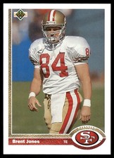 1991 Upper Deck Brent Jones