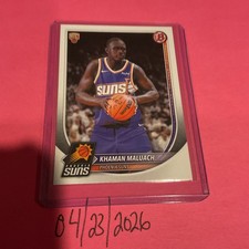 Topps 2025 Bowman Khaman Maluach Rookie #10 Phoenix Suns Basketball Card
