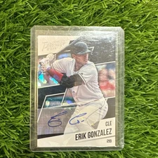 2018 Panini Chronicles #PA-EG Erik Gonzalez Prestige Auto #/25 Cracked Ice