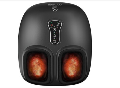 COMFIER Fußmassagegerät mit Wärme Vibration und Luftkompression