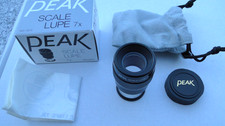 PEAK  Messlupe 1975 achromatische Optik  7-fach