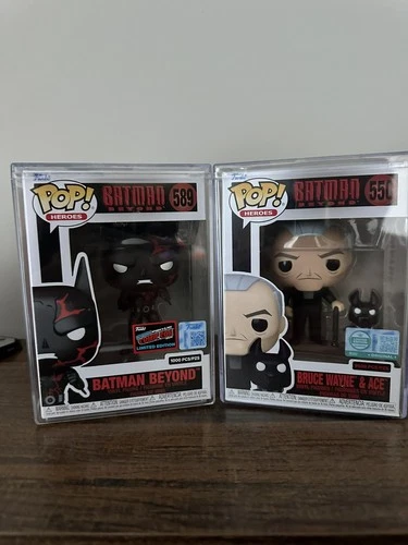 Funko Pop! Batman Beyond #589 NYCC 2025 Exclusive, LE 1000 PCS Bruce Wayne Ace
