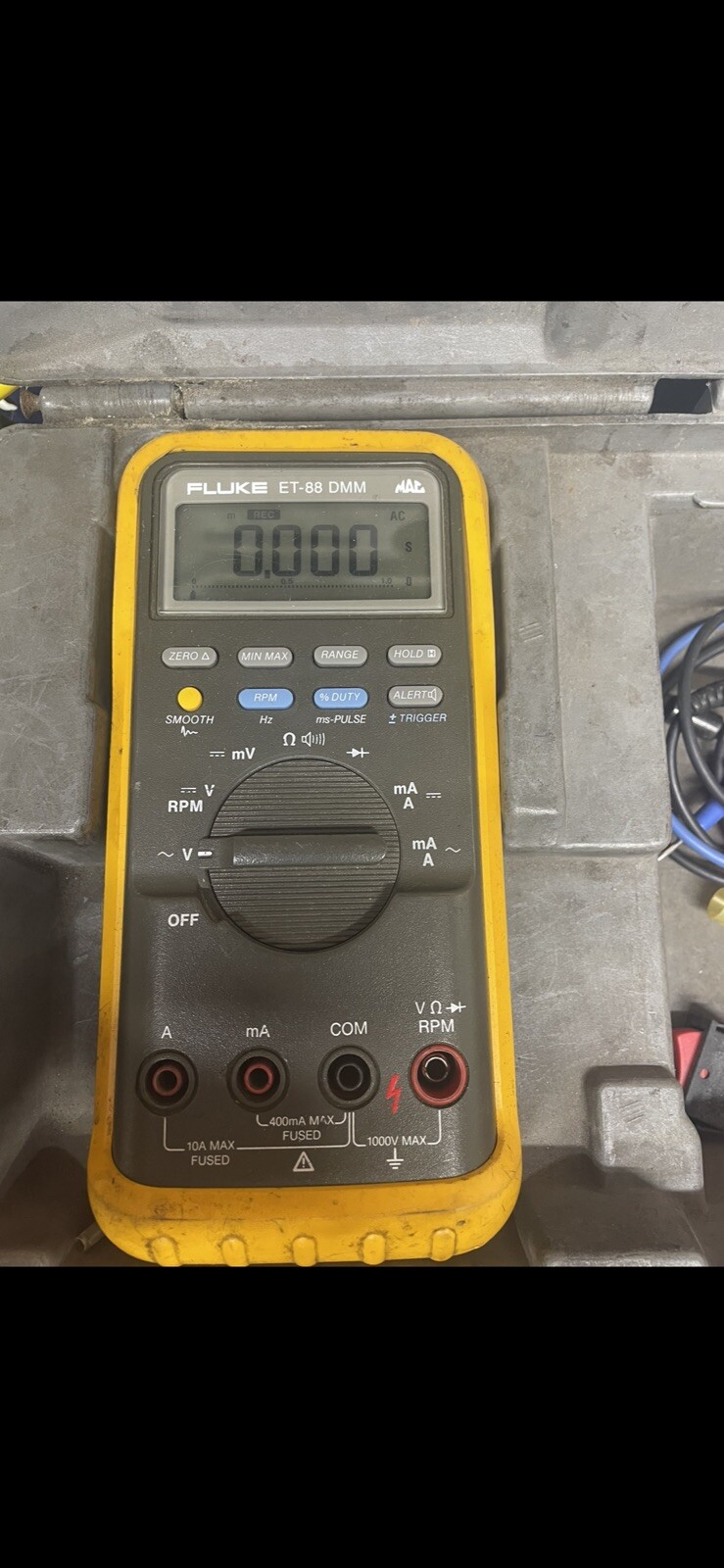 Fluke 88 Automotive Multimeter Combo Kit with Hard Case & Accessories eBay