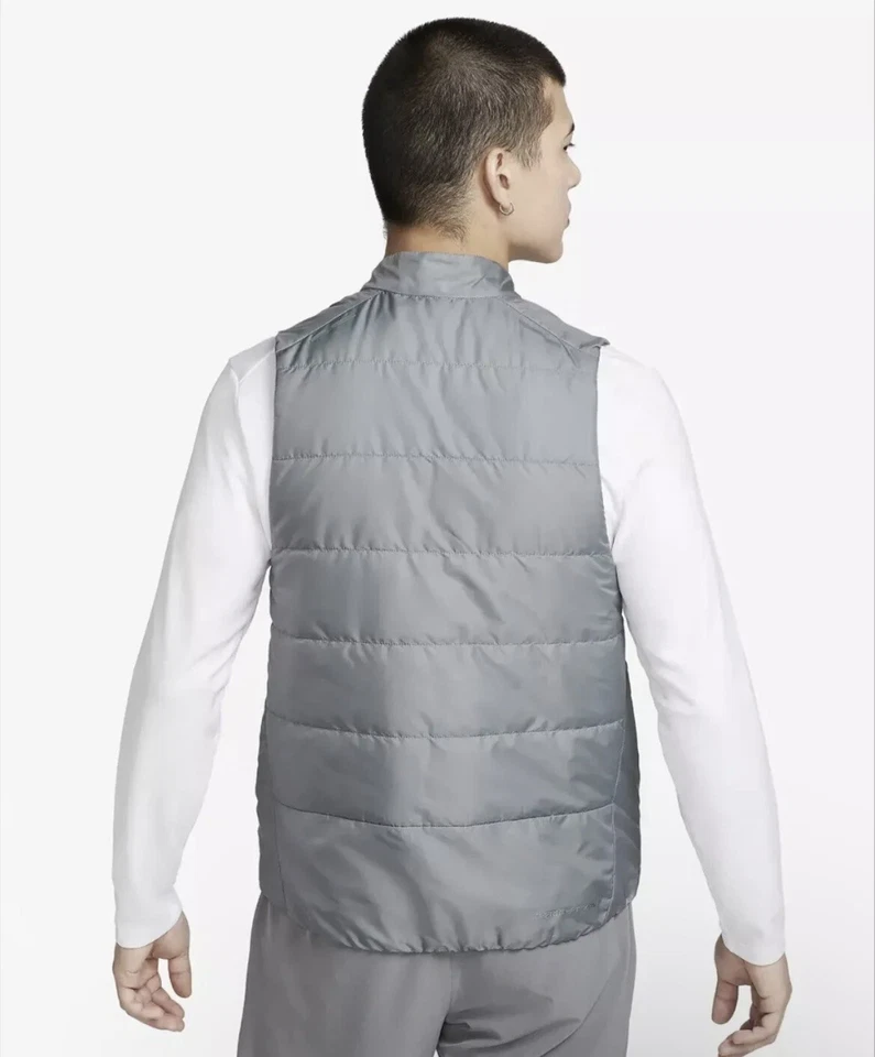 Nike Therma-FIT ADV Repel Down Running Grey Vest (FB7542-084) Men’s Size Small - Image 2 of 4