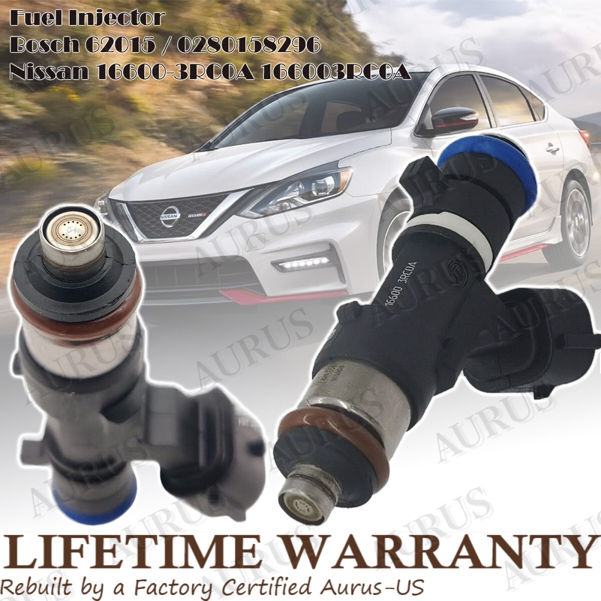Bosch Fuel Injectors with Test Report for Nissan Sentra thumbnail 4