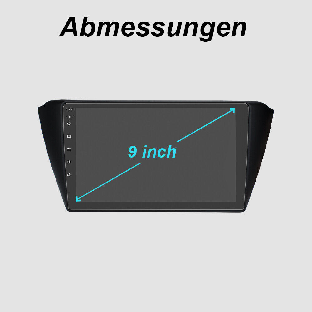 Android 13 Für Skoda Fabia 3 III 2015-2022 Carplay RDS Autoradio GPS Navi 264G