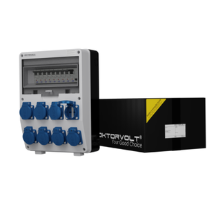 Stromverteiler TD-S/FI 8x230V Fi-Schalter 25A 30mA 2-Polig ...