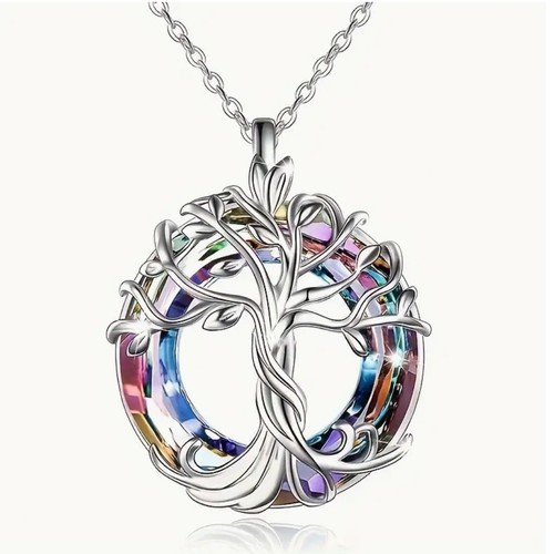 Tree of Life Elegant Luxury Unique Creative Design Fashion Necklace Jewelry Gift - Picture 3 of 7