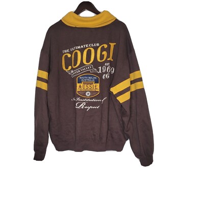 COOGI AUSTRALIA スカジャン Vintage COOGI AUSTRALIA Lined Sweater Jacket XL Multicolor