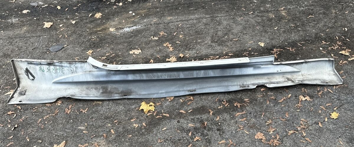 09-17 MASERATI GRANTURISMO S M145 SIDE SKIRT MOLDING ROCKER PANEL ASSEMBLY