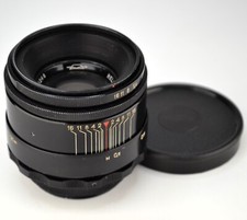 SERVICED FIRST M42 ISSUE KMZ USSR 8-BLADES LACQUERED Helios-44 SLR LENS f2/58