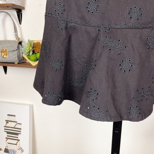 Finders Keepers Tatianna Skirt Black NWT Women SIZE S - Picture 2 of 5