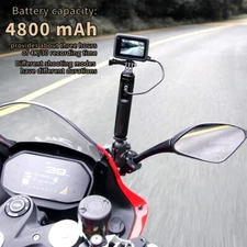 MAXCAM 4800mAh Battery Grip Handle Charger Fill Light for DJI Pocket 2/1 GoPro