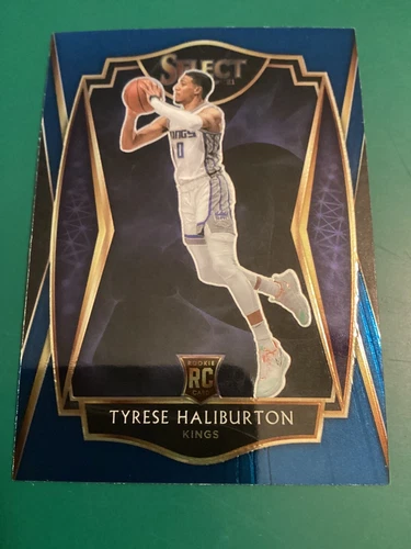 2020-21 Panini Select - Premier Level Tyrese Haliburton #189 Blue Prizm (RC) B