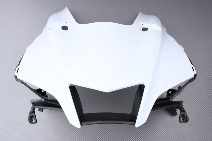 Carénage avant YAMAHA YZF-R1M brut plastique injecté anti-vibration