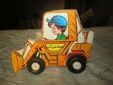 Vintage Disney Mickey's car-shaped books, Disney Children's (مجرفة حازم الآلية)