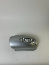 03 - 06 Mercedes W211 E320 E500 Left Hand Driver Door Mirror COVER SILVER OEM