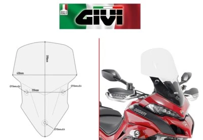 Capot Spécifique Transparent DUCATI Multistrada 950 S 2019 2020 D7406ST GIVI - Photo 1/4