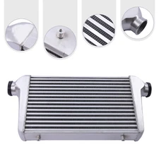 Universal Intercooler 25X12X3 2.5" I/O Fit for Toyota Acura BWM Audi Honda Mazda