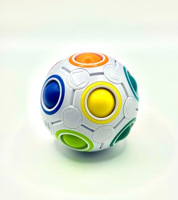 Magic Rainbow 3D Puzzle Ball - Speed Ball - Fun Stress Reliever - Brain Teaser 